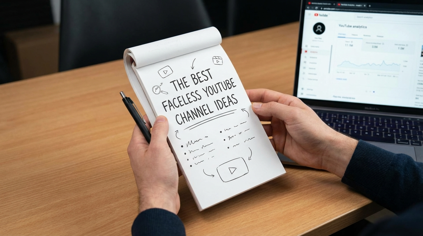 The Best Faceless YouTube Channel Ideas (Earn Without Showing Your Face)