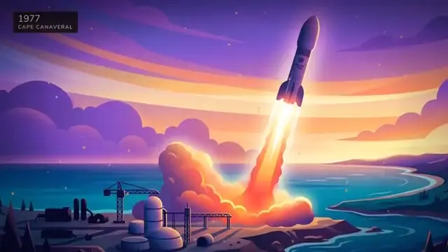 Kurzgesagt style video made with TaleTok: One light day from home