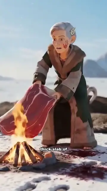 Zack D Films video made with TaleTok: Mammoth on the fire